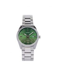 Casio Zegarek MTP-1302PD-3AVEF Srebrny. Szare, analogowe zegarki męskie Casio, bez wzorów, srebrne. Za 249.99 zł.
