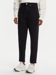 Tommy Jeans Jeansy DW0DW21389 Czarny Mom Fit. Czarne jeansy damskie Tommy Jeans, bez wzorów, z bawełny. Za 309.99 zł.