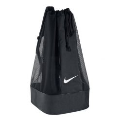Torba Na Piłki Club Team Swoosh. Czarne torby na ramię męskie Nike, z materiału, na ramię. Za 144.99 zł.