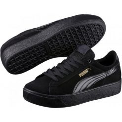 Puma buty Vikky Platform Black 38. Czarne obuwie sportowe damskie Puma, bez wzorów, bez zapięcia. W wyprzedaży za 245.00 zł.