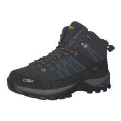 Buty trekkingowe męskie CMP 3Q1294765UM. Czarne buty zimowe męskie CMP, bez wzorów, z gumy, bez obcasa, bez zapięcia. Za 399.00 zł.