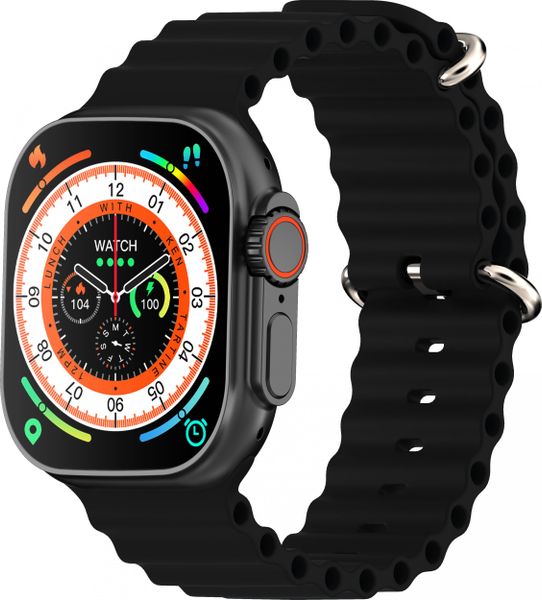 Smartwatch Kiano Watch Solid Granatowy (KIASHUW6901B). Niebieskie zegarki smartwatch Kiano, bez wzorów. Za 171.35 zł.