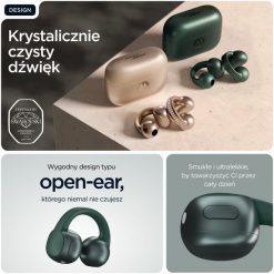 Motorola Moto Buds Loop, green. Zielone słuchawki bezprzewodowe Motorola. Za 749.75 zł.