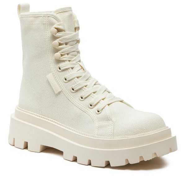 Trapery Superga. Brązowe trapery damskie Superga, bez zapięcia. Za 219.99 zł.