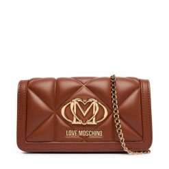 Torebka LOVE MOSCHINO. Brązowe torebki do ręki damskie Love Moschino, bez wzorów, bez dodatków. Za 699.99 zł.