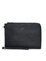 Guess Saszetka Milano PMMIPW P6335 Czarny. Czarne torby na ramię męskie Guess, ze skóry. Za 294.99 zł.