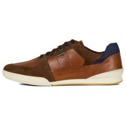 Geox Tenisówki Męskie Kristof 40 Brązowe. Trampki męskie marki Geox. Za 499.00 zł.