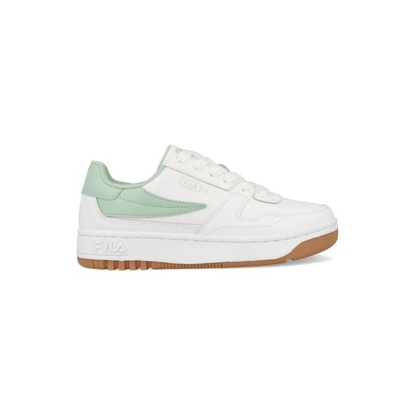 Fila FXVENTUNO L FFW0003.13316 Wit / Groen-37. Białe obuwie sportowe damskie Fila, bez wzorów, bez zapięcia. Za 259.99 zł.