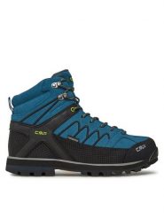 CMP Trekkingi Moon Mid Wp Waterproof 31Q4797 Granatowy. Niebieskie botki męskie CMP, bez wzorów, ze skóry, bez obcasa, bez zapięcia. Za 419.99 zł.