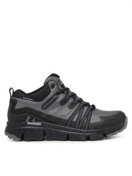 Skechers Trekkingi Summits At 180186/CCBK Szary. Szare obuwie trekkingowe damskie Skechers, z materiału, bez zapięcia. Za 339.99 zł.