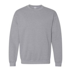 Bluza Rozpinana Z Grubej Mieszanki Dla Dorosłych Unisex. Szare bluzy męskie GILDAN, m, bez wzorów, bez ramiączek, bez kaptura. Za 77.99 zł.