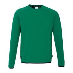 Bluza Uhlsport ID. Niebieskie bluzy męskie Uhlsport, bez wzorów, eleganckie, bez ramiączek, bez kaptura. Za 253.00 zł.