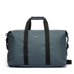 Torba weekendowa Rains. Szare torby podróżne damskie Rains, bez wzorów. Za 259.99 zł.