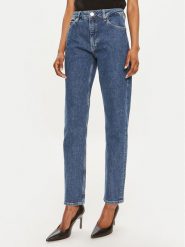 Calvin Klein Jeansy K20K207268 Niebieski Slim Fit. Niebieskie jeansy damskie Calvin Klein, bez wzorów, z bawełny. Za 599.99 zł.
