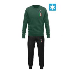 Givova Tuta Italia 100 Uomo Felpa M - dres męski. Zielone bluzy męskie Givova, m, bez wzorów, z dresówki, sportowe, bez ramiączek, bez kaptura. Za 229.99 zł.