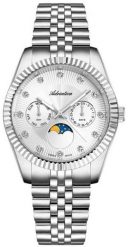 Zegarek damski Adriatica A3809.5143QF CYRKONIE srebrny. Szare zegarki damskie Adriatica, srebrne. Za 1,260.00 zł.