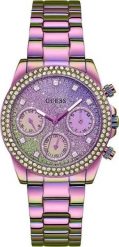Zegarek Guess Zegarek damski Guess GW0483L5 CYRKONIE fioletowy. Fioletowe zegarki damskie Guess. Za 1,199.00 zł.