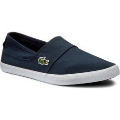 Tenisówki LACOSTE - Marice Bl 2 Cam 7-33CAM1071DB4 Dk Blue/Dk Blu. Niebieskie trampki męskie Lacoste, bez wzorów, z gumy, bez zapięcia, lacoste marice. W wyprzedaży za 199.00 zł.