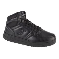 Męskie Buty Sportowe C.Platea Z Syntetycznej Skóry O Średnim Kroju. Czarne buty sportowe męskie Joma, bez wzorów, ze skóry, bez obcasa, bez zapięcia. Za 249.99 zł.