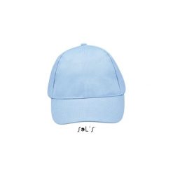 Czapka Sol's Buzz. Niebieskie czapki damskie SOL'S, bez wzorów. Za 20.00 zł.