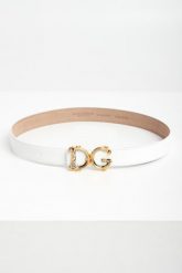 Pasek damski skórzany DOLCE & GABBANA. Paski damskie Dolce & Gabbana, bez wzorów. W wyprzedaży za 2,076.75 zł.