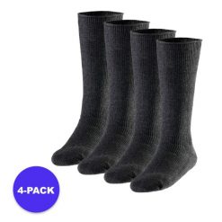 Podkolanówki termiczne męskie 4 pary. Niebieskie skarpety męskie HEAT KEEPER, bez wzorów, z elastanu. Za 245.29 zł.