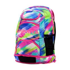 Plecak torba do szkoły na basen siłownię trening Funkita Streaky Strokes. Niebieskie plecaki męskie Funkita, bez wzorów, z materiału, duże. Za 260.99 zł.