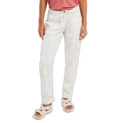 Spodnie damskie Protest Prtleaf. Białe spodnie dresowe damskie Protest, bez wzorów, sportowe, długie. Za 359.00 zł.