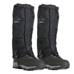 Gaitery TSL Mountain. Czarne buty zimowe męskie TSL, bez wzorów, bez obcasa, bez zapięcia. Za 248.50 zł.