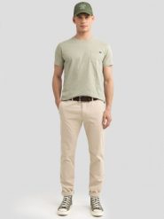 Koszulka męska z kieszonką zielona Carbon 300. Zielone t-shirty męskie BIG STAR, l, z aplikacjami, z bawełny, bez kołnierzyka, bez ramiączek. W wyprzedaży za 99.99 zł.