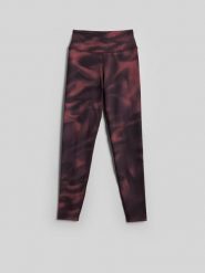 4F Legginsy treningowe szybkoschnące damskie - brązowe XL. Brązowe legginsy damskie 4F, bez wzorów. Za 149.99 zł.