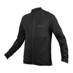 Bluza rowerowa męska Endura Singletrack Thermal FZ. Czarne bluzy męskie ENDURA, m, bez wzorów, bez ramiączek, bez kaptura. Za 439.99 zł.