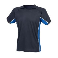 T-shirt Unisex Dla Dorosłych Ze Wstawką Performance. Białe t-shirty damskie FINDEN & HALES, xl, bez wzorów, sportowe, bez kołnierzyka, bez ramiączek. Za 122.99 zł.