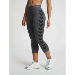 Legginsy Sportowe 3/4 Hummel Hmlci Seamless Tights. Czarne legginsy sportowe damskie Hummel, l, bez wzorów, na fitness i siłownię. Za 170.00 zł.