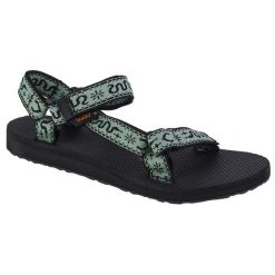 Sandały damskie, Teva W Original Universal Sandals. Zielone sandały damskie Teva, bez wzorów, bez obcasa, bez zapięcia. Za 229.00 zł.