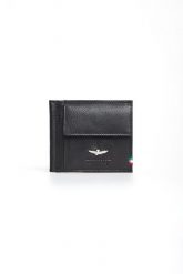 Portfel męski skórzany AERONAUTICA MILITARE. Portfele męskie Aeronautica Militare, bez wzorów. Za 319.00 zł.