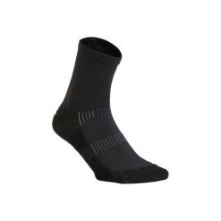 Skarpetki do chodzenia WS 500 Mid czarne. Czarne skarpetki damskie NEWFEEL, bez wzorów, z elastanu. Za 14.99 zł.