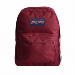 Plecak młodzieżowy JanSport SuperBreak One 25L Bordowy EK0A5BAGN621. Czerwona plecaki męskie Jansport, bez wzorów, młodzieżowe. W wyprzedaży za 99.00 zł.