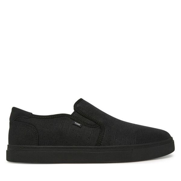 Tenisówki Toms. Czarne trampki męskie Toms, bez wzorów, bez zapięcia. Za 189.99 zł.