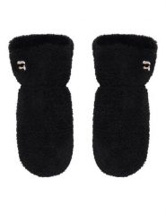 KARL LAGERFELD Rękawiczki B4W33044 Czarny. Czarne rękawiczki damskie KARL LAGERFELD, bez wzorów, z dzianiny. Za 429.99 zł.