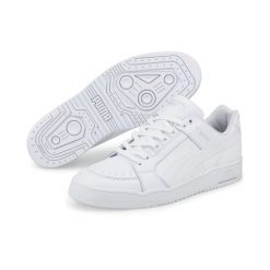 Buty do chodzenia męskie Puma SLIPSTREAM LO. Białe buty sportowe męskie Puma, bez wzorów, z materiału, bez zapięcia, trekkingowe. Za 425.00 zł.