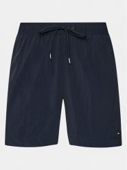Tommy Hilfiger Szorty kąpielowe UM0UM03280 Granatowy Regular Fit. Niebieskie kąpielówki męskie Tommy Hilfiger, m, bez wzorów, z syntetyku. Za 199.99 zł.