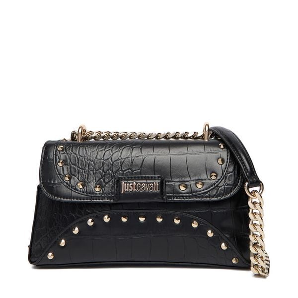 Torebka Just Cavalli. Czarne torebki do ręki damskie Just Cavalli, bez wzorów, bez dodatków. Za 719.99 zł.