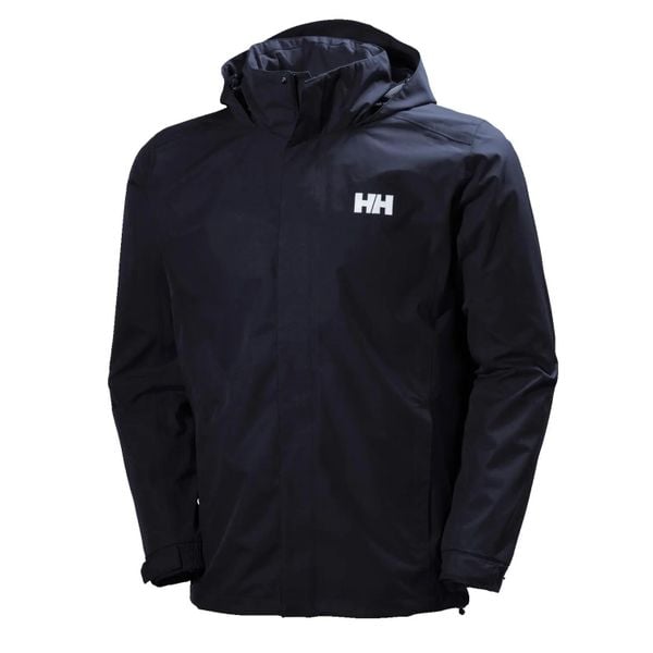 Kurtka Helly Hansen dubliner. Niebieskie kurtki męskie Helly Hansen, m, bez wzorów, z materiału, bez kaptura. Za 599.00 zł.