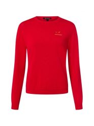 Armani Exchange Sweter z dzianiny Kobiety czerwony, XS. Czerwone swetry nierozpinane damskie Armani Exchange, xs, bez wzorów, z dzianiny, eleganckie, bez kołnierzyka, bez ramiączek. Za 279.95 zł.