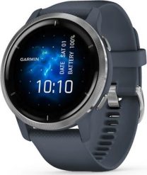 Zegarek sportowy Garmin Venu 2 Niebieski (010-02430-10). Niebieskie zegarki sportowe Garmin, bez wzorów. Za 2,037.29 zł.