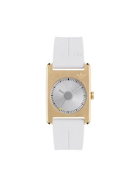 Adidas Originals Zegarek Retro Pop One AOST24081 Biały. Białe, analogowe zegarki damskie adidas Originals. Za 489.99 zł.