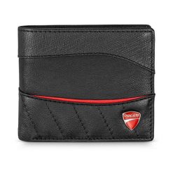 Portfel Męski DUCATI DTLGW0000205 Czarny. Czarne portfele męskie ducati, bez wzorów. Za 325.55 zł.