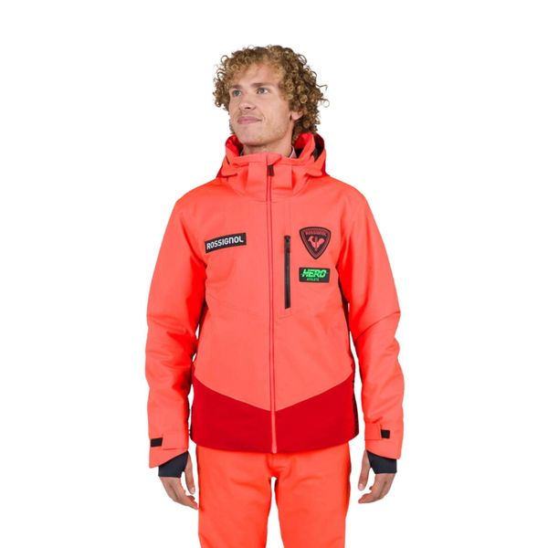 Kurtka Narciarska Rossignol męska Hero Blackside JKT pomarańczowa. Brązowe kurtki sportowe męskie Rossignol, l, bez wzorów, bez kaptura, narciarskie. W wyprzedaży za 1,745.90 zł.