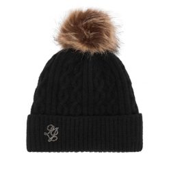 Czapka Liu Jo. Czarne czapki damskie Liu Jo, na zimę, bez wzorów. Za 249.99 zł.